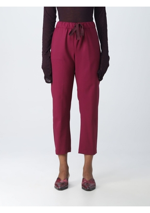 Pants SEMICOUTURE Woman color Fuchsia