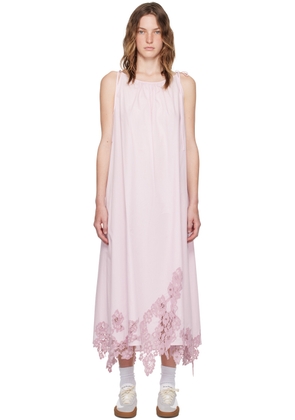 Acne Studios Pink Strap Maxi Dress