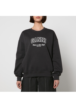 Ganni Women's Isoli Ganni Oversized Sweatshirt - Phantom - S/M