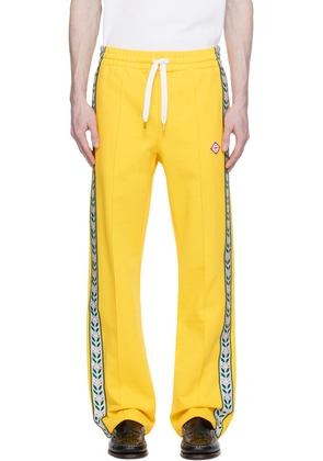 Casablanca Yellow Laurel Sweatpants