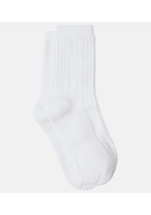 Loewe x On logo cotton-blend socks