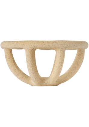 SIN Beige Small Prong Bowl
