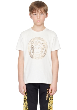 Versace Kids White Medusa T-Shirt