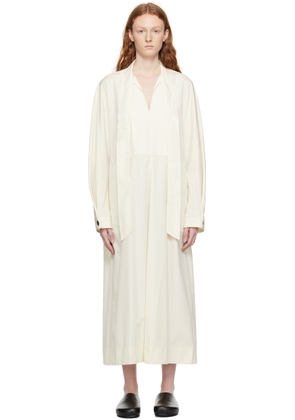 Studio Nicholson Off-White Salta Maxi Dress