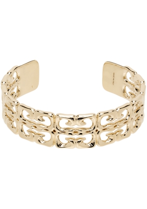 Givenchy Gold 4G Liquid Open Cuff Bracelet