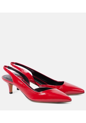 Isabel Marant Piery patent leather slingback pumps
