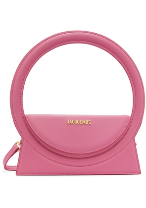 JACQUEMUS Pink 'Le Sac Rond' Shoulder Bag