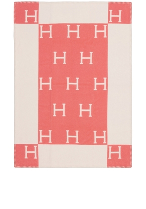 hermes Hermes Avalon Blanket in Pink - Pink. Size all.