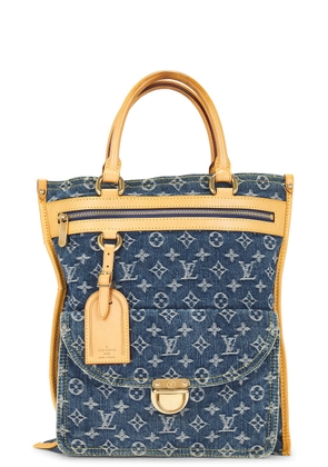 louis vuitton Louis Vuitton Monogram Denim Tote Bag in Blue - Blue. Size all.