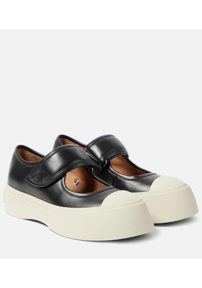 Marni Leather Mary Jane sneakers