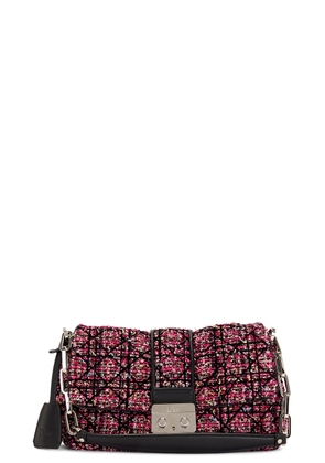 dior Dior Tweed Shoulder Bag in Multi - Pink. Size all.