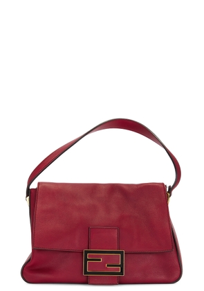 fendi Fendi Mama Flap Shoulder Bag in Red - Red. Size all.
