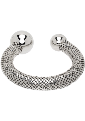 Rabanne Silver Open Cuff Bracelet