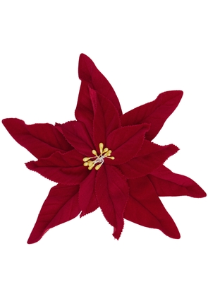 JW Anderson Red Poinsettia Brooch