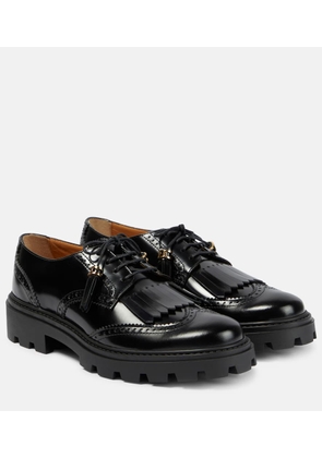 Tod's Gomma tasseled leather brogues