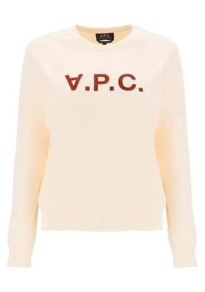 A.p.c. sweatshirt logo - L White