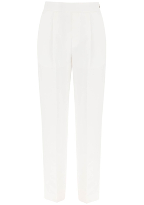 Agnona linen trousers - 40 White