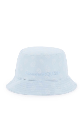 Alexander mcqueen skull bucket hat - L Blue