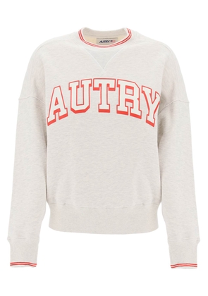 Autry oversized varsity sweatshirt - L Grey