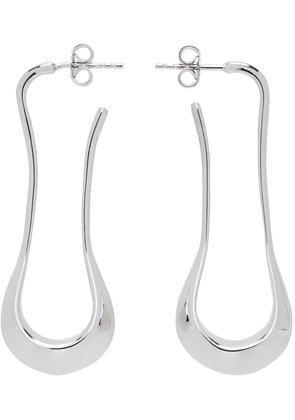 LEMAIRE Silver Short Drop Earrings