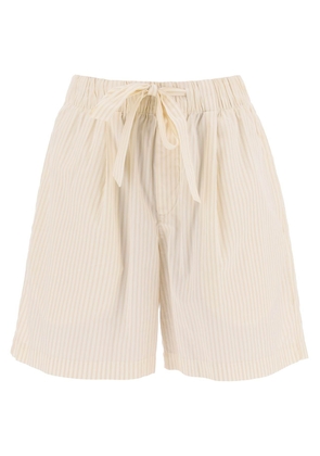 Birkenstock x tekla organic poplin pajama shorts - XS White