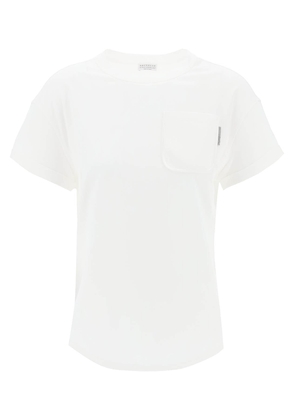 Brunello cucinelli boxy crewneck t-shirt - L White