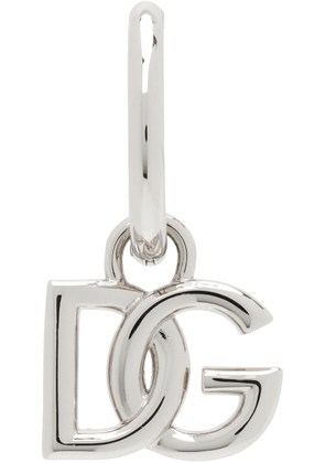 Dolce & Gabbana Silver DG Logo Single Earring