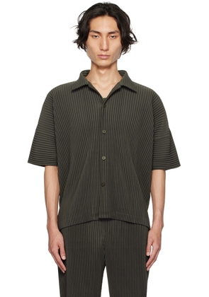 HOMME PLISSÉ ISSEY MIYAKE Khaki Monthly Color July Shirt
