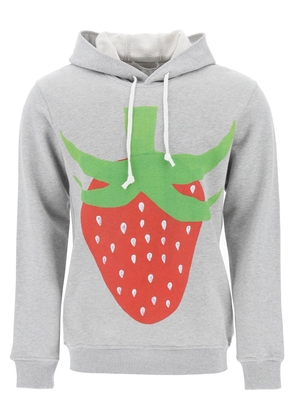 Comme des garcons shirt strawberry printed hoodie - XL Grey