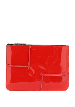 Comme des garcons wallet glossy patent leather - OS Pink