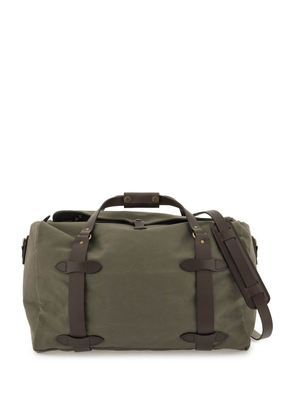 cotton twill duffle bag - OS Green