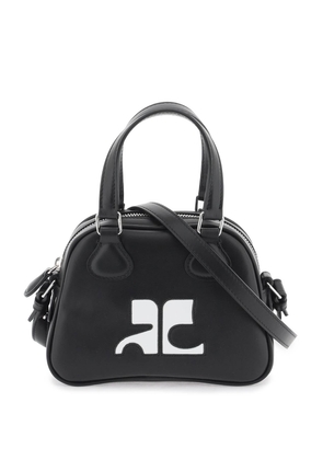 Courreges mini bowling bag purse - OS Black