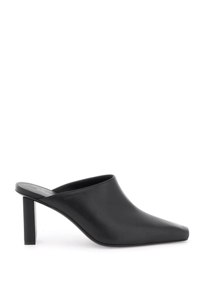 Courreges leather mules for - 36 Black