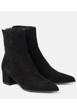 Gianvito Rossi Lyell 45 suede ankle boots