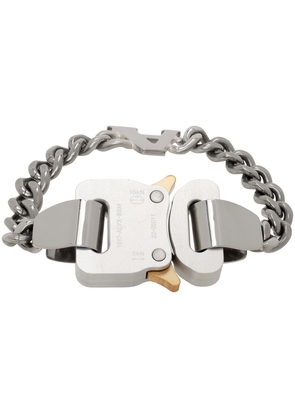 1017 ALYX 9SM Silver Buckle Charm Bracelet
