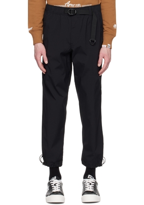 AAPE by A Bathing Ape Black Belted Trousers