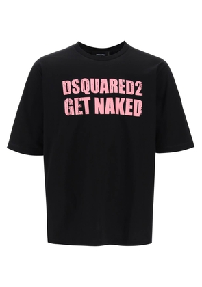 Dsquared2 skater fit printed t-shirt - L Black