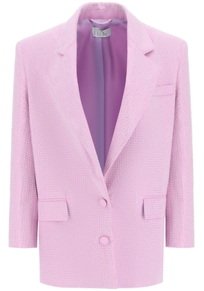 Giuseppe di morabito stretch cotton jacket with crystals - XS/S Rose