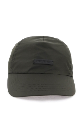 Fear of god nylon baseball cap for sport - L/XL Green