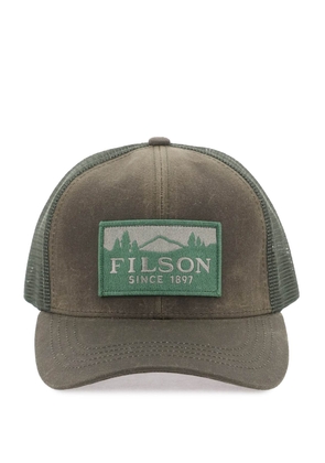 Filson water-repellent cotton trucker - OS Green