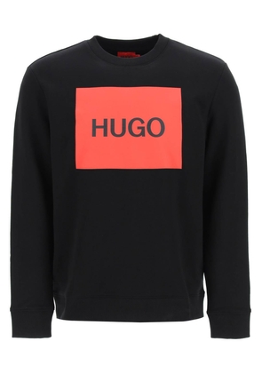 Hugo duragol logo box sweatshirt - L Black