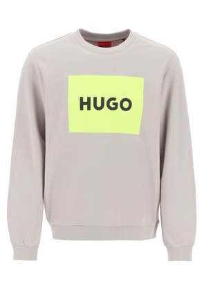 Hugo duragol logo box sweatshirt - L Grey
