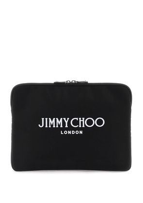 Jimmy choo pouch with logo - OS Black