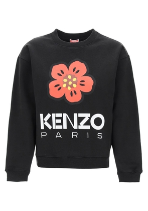 Kenzo bokè flower crew-neck sweatshirt - L Black