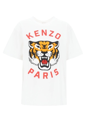 Kenzo lucky tiger crew-neck t-shirt - L White