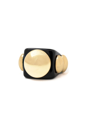 La manso my exs funeral ring - M Gold