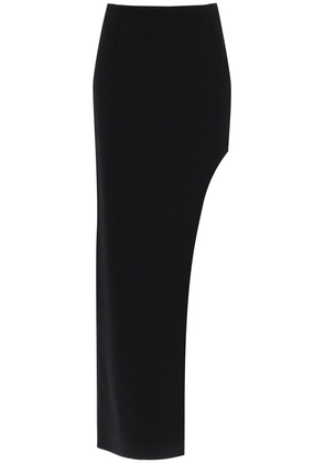 Mvp wardrobe plaza skirt with asymmetrical hem - 40 Black
