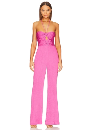 Alexis Jada Jumpsuit in Pink. Size M.