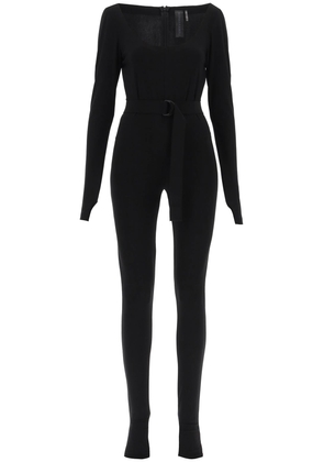 Norma kamali poly lycra catsuit - M Black