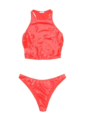 Oséree latex bikini set - L Pink